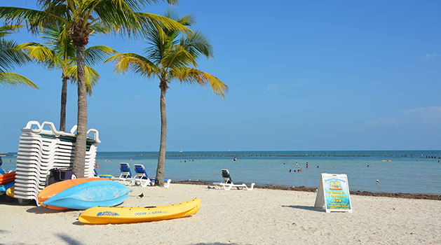 Higgs Beach in Key West, Florida Keys