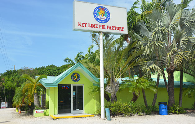 Blonde Giraffe Key Lime Pie Factory in the Florida Keys