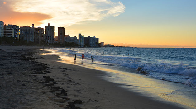Best beaches in San Juan - Ocean Park Beach