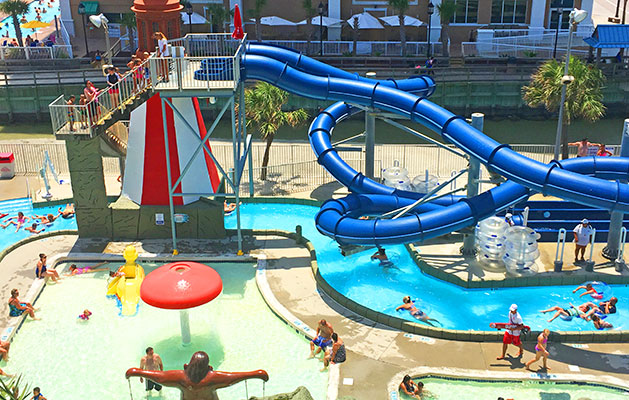 Myrtle Beach hotels with water parks