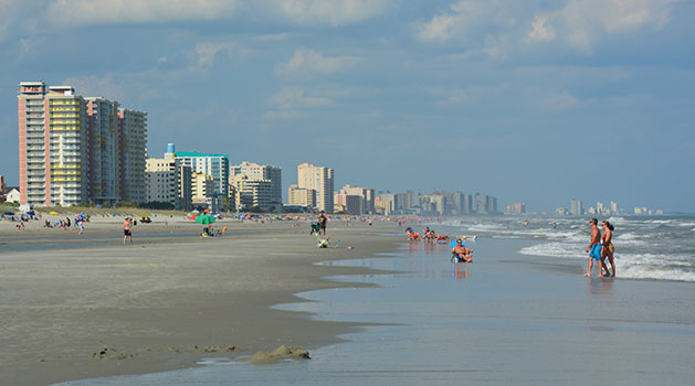 Myrtle Beach hotels with water parks