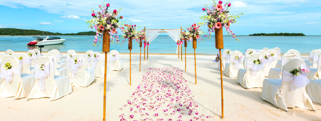 Beachfront Wedding Ceremony Cruise